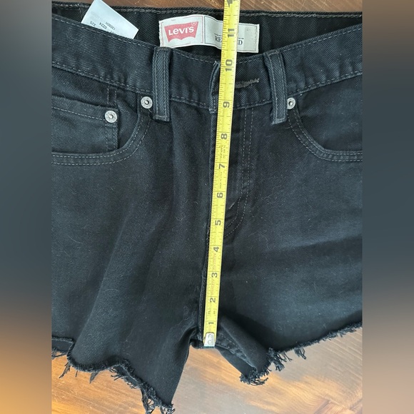 Levi’s black Jean shorts size 29 - Picture 4 of 8